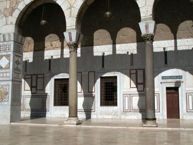 Damaskus_Umayyaden-Moschee_Arkaden