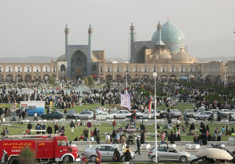 Isfahan: Imam-Platz - Imam-Moschee - Nowruz