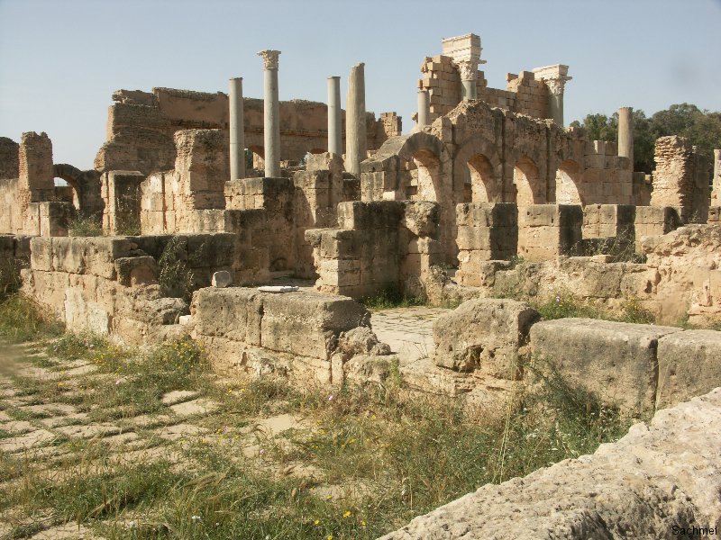 Leptis Magna_Hadrianische Thermen