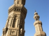 Kairo_Die Minarette der Muayyad-Moschee
