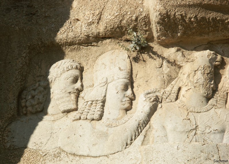 Naqsh-e Rostam - Bahram II. (Detail)