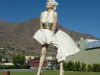 Palm Springs - Denkmal Marilyn Monroe