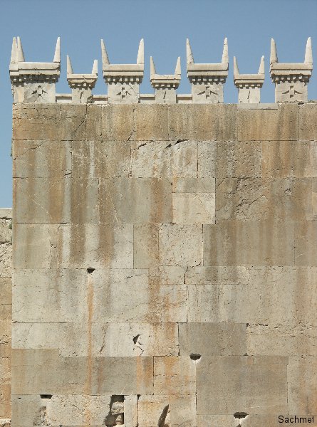 Persepolis - Umfassungsmauer Südseite