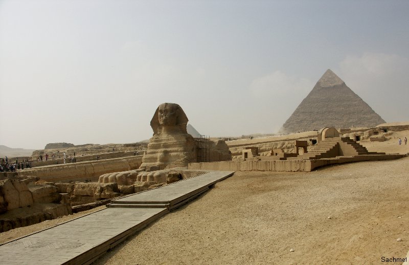 Gizeh_Pyramidengebiet_Der Grosse Sphinx