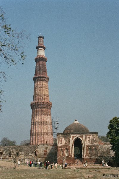 Delhi - Qutb Minar-Komplex - Siegesturm