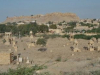 Jaisalmer - Verbrennungsstätte vor der Stadt