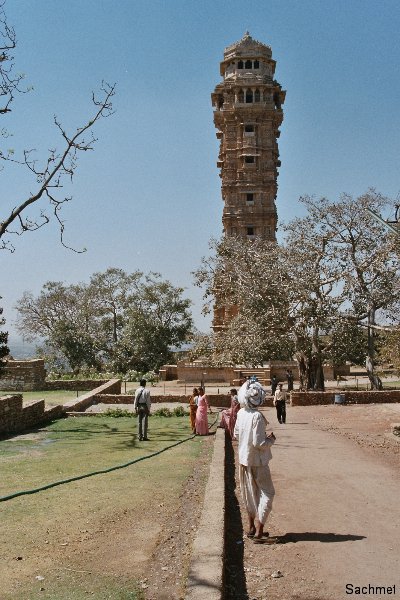 Chittaurgarh - Siegesturm des Rana Kumbha