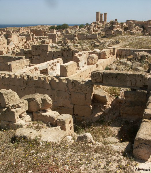 Sabrata_Das archäologische Gelände