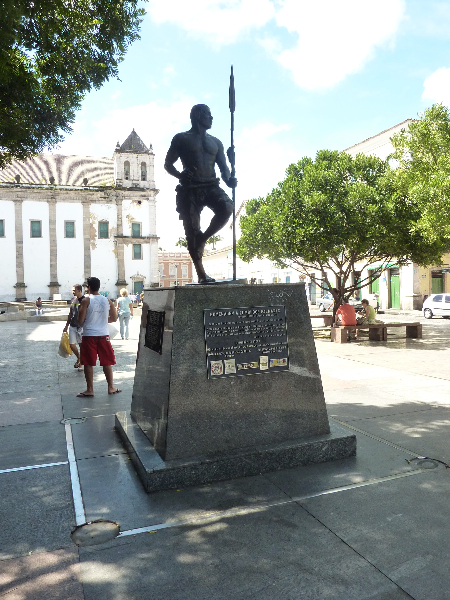 Salvador da Bahia_Praça de Sé_Zumbi dos Palmares