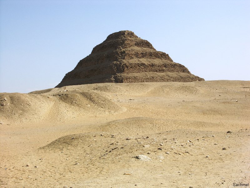 Saqqara_Die Stufenpyramide des Königs Djoser