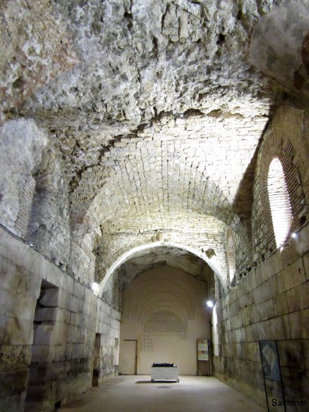 Split - Palast des Diokletian - Substruktion