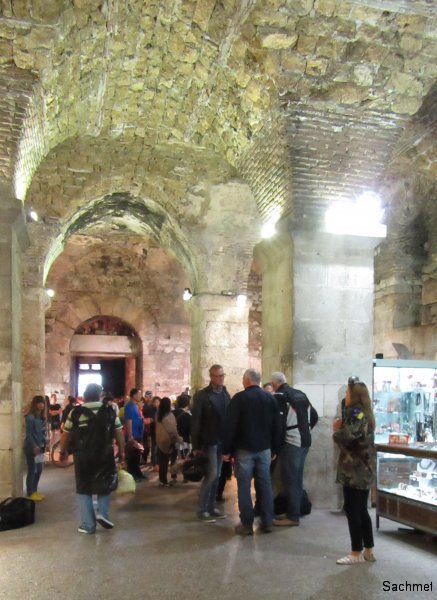 Split - Palast des Diokletian - Substruktion