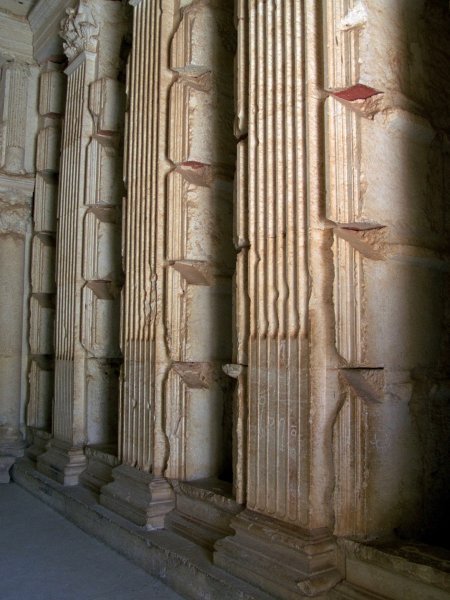 Palmyra - Grabturm des Elabel - Detail
