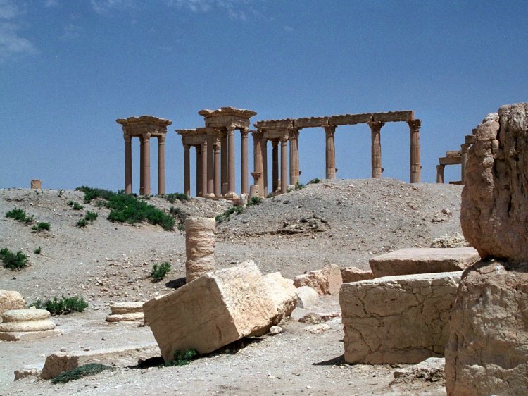 Palmyra - Tetrapylon