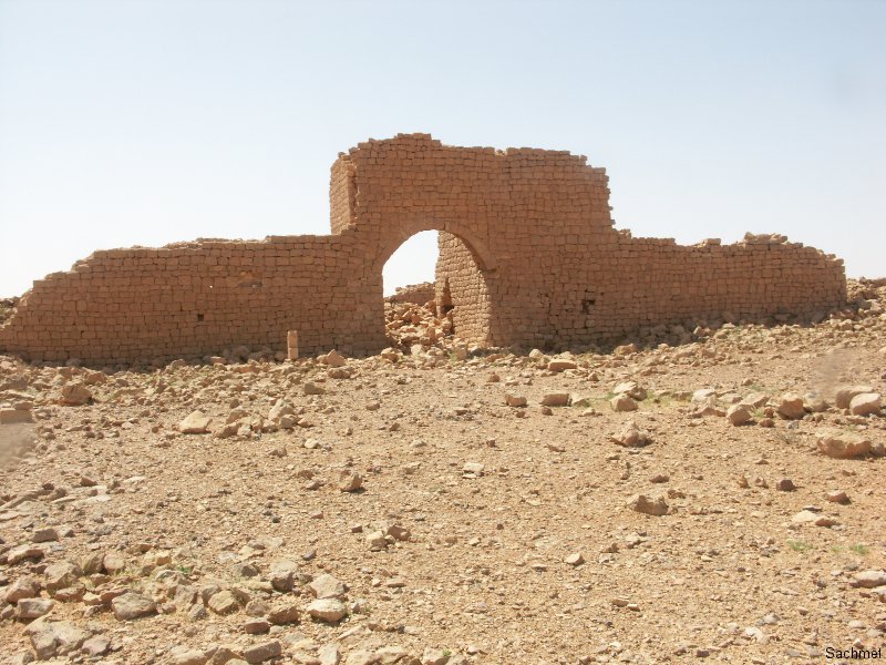 Wadi Ghirza_Nordnekropole_Befestigter Wohnbau